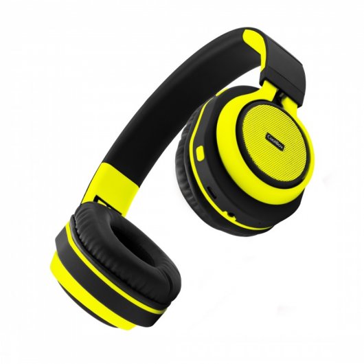 CoolBox CoolHead Auriculares Bluetooth Amarillo Lima