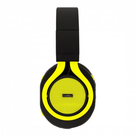 CoolBox CoolHead Auriculares Bluetooth Amarillo Lima