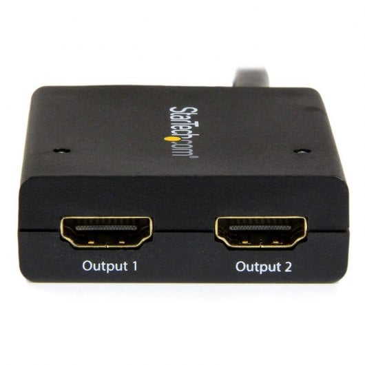 StarTech.com Splitter vidéo HDMI 4K à 2 ports - Répartiteur HDMI 1 x 2 alimenté par USB ou adaptateur d'alimentation
