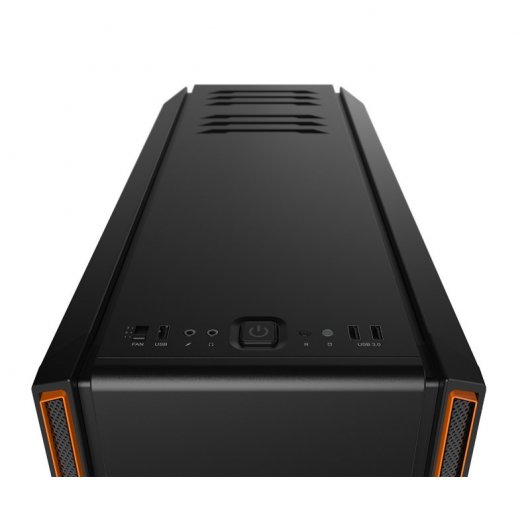 Silenzio! Silent Base 601 Vetro Temperato USB 3.0 Arancione
