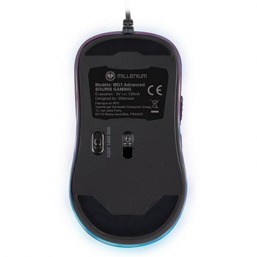 Mouse da gioco avanzato Millenium Optic 1 8000 DPI