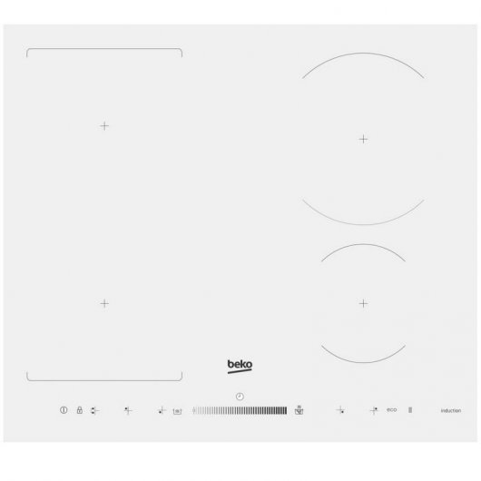 Beko HII 64500 FHTW Placa de Inducción 4 Zonas Blanco