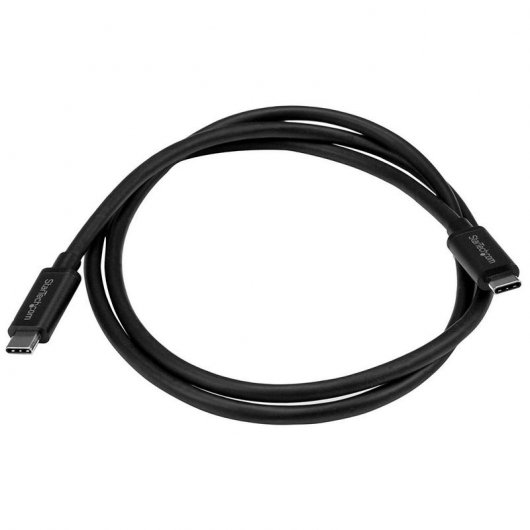 StarTech.com USB31CC1M USB Kabel USB 3.2 Gen 2 (3.1 Gen 2) USB C Schwarz
