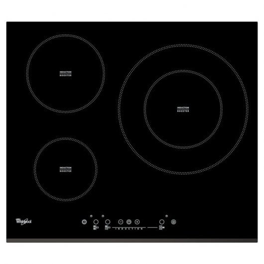 Whirlpool ACM 334/BF Placa de Inducción 3 Zonas Negra