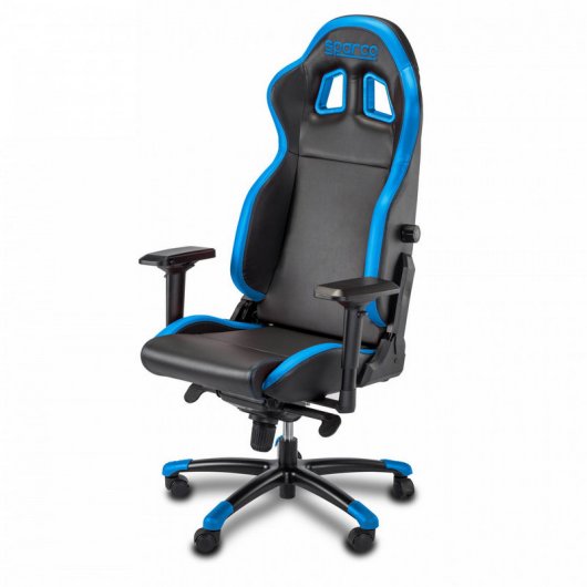 Sparco Grip Silla Gaming Negra/Azul