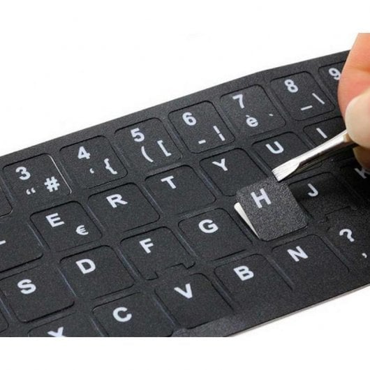 Etiquetas Adhesivas para Convertir Teclado en Idioma Portugués