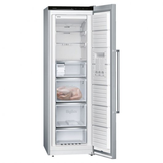 Siemens GS36NAI3P Congelador Vertical No Frost 242L A++ Acero Inoxidable