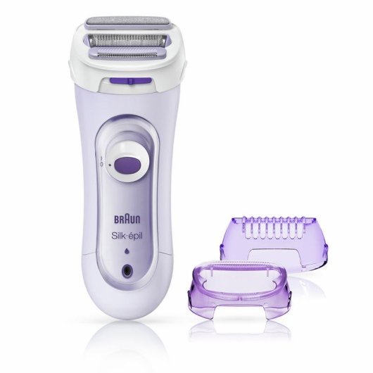 Rasoir Électrique Femme Braun Silk-épil Lady Shaver 5560 sans Fil Tête Lavable