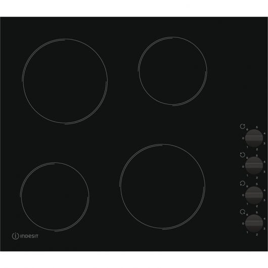 Indesit RI 860 C Placa Vitrocerámica 4 Zonas Negro