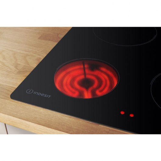 Indesit RI 860 C Placa Vitrocerámica 4 Zonas Negro