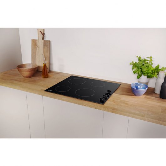 Indesit RI 860 C Placa Vitrocerámica 4 Zonas Negro
