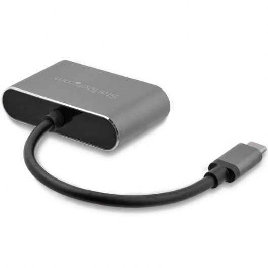 Startech Adaptador Gráfico USB-C a VGA/HDMI Cinzento Espacial