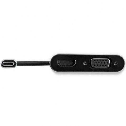 Startech Adaptador Gráfico USB-C a VGA/HDMI Cinzento Espacial