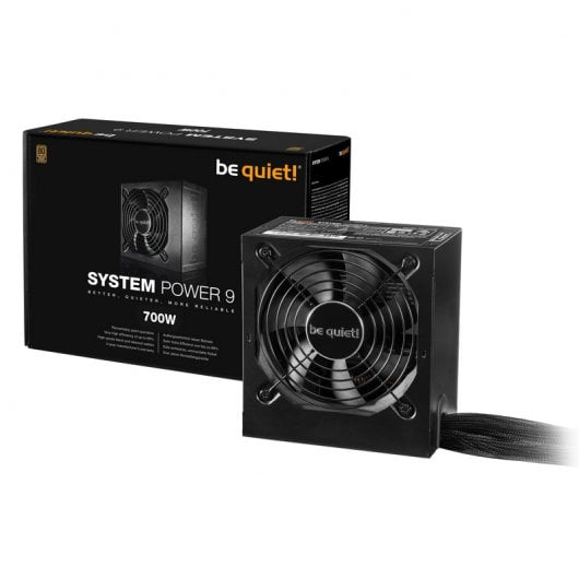 be quiet! System Power 9 unité d'alimentation d'énergie 700 W 20+4 pin ATX ATX Noir
