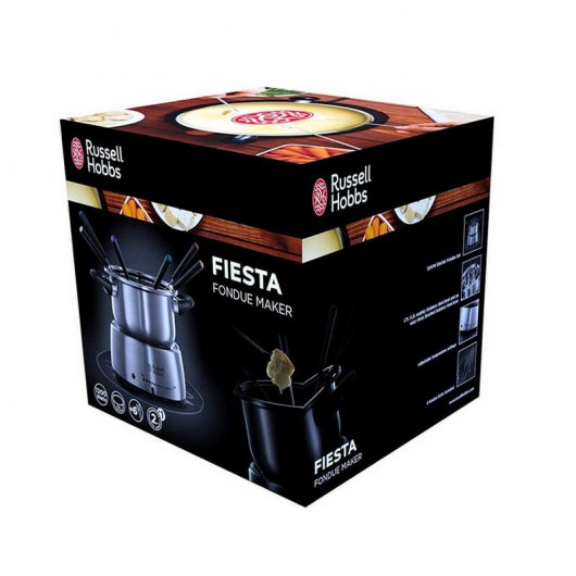 Russell Hobbs 22560-56 Festa Fondue Eléctrica 2L 1200W Inox/Preto
