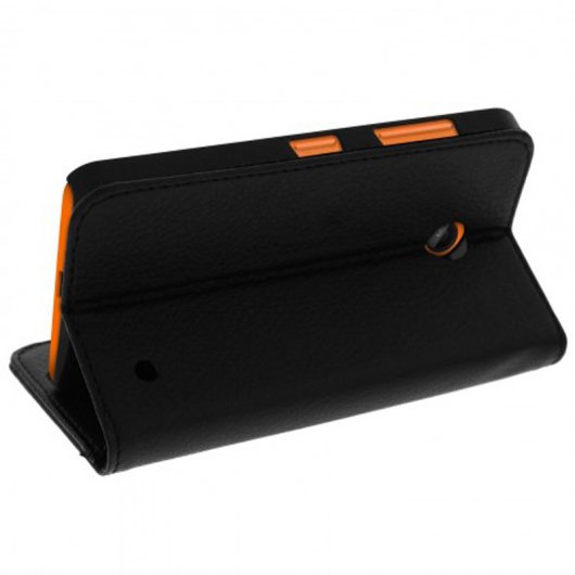 Avizar Funda Billetera Negra para Lumia 630/635