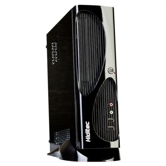 Hiditec TAC03 Mini-ITX Negro + Fuente de Alimentación 300W