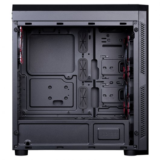 Hiditec NG-RX USB 3.0 Cristal Templado Negro