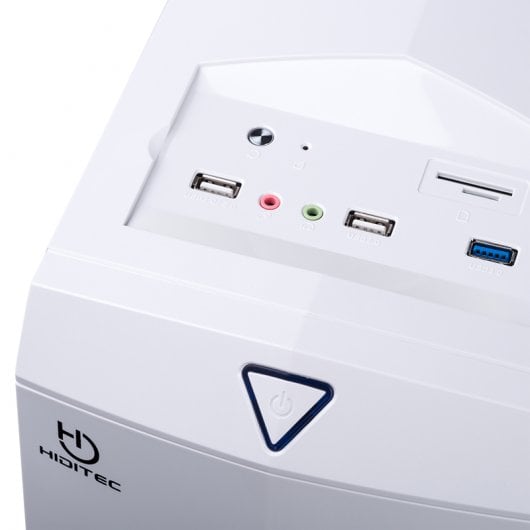 Hiditec NG-X1 White USB 3.0 con Ventana Blanco