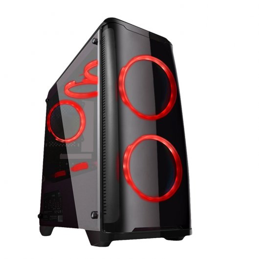 UNYKAch Armor C20 USB 3.0 con Ventana Negro