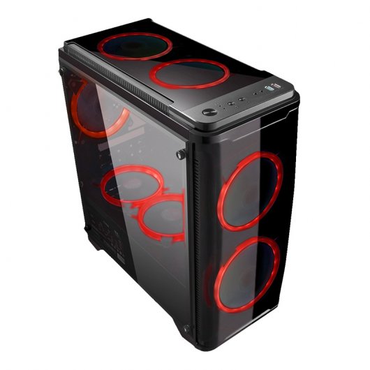 UNYKAch Armor C20 USB 3.0 con Ventana Negro