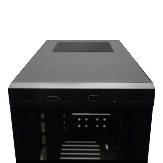 UNYKAch Armor C21 Micro ATX Noir USB 3.0 avec fenêtre