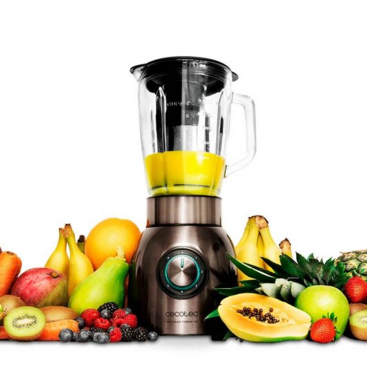 Cecotec Power Black Titanium 1500 Batidora de Vaso 1500W