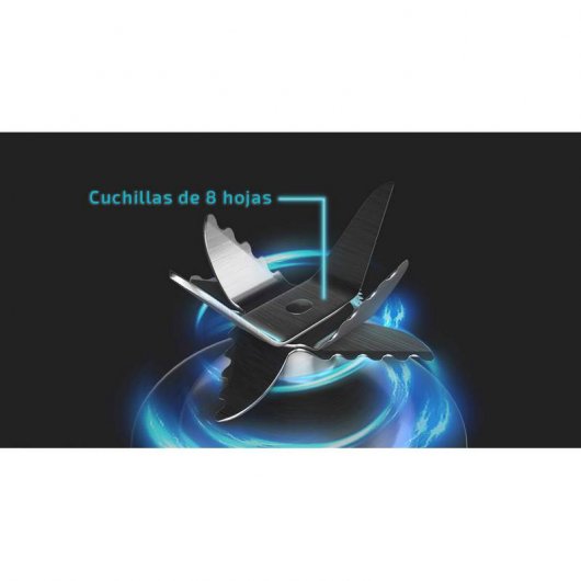 Cecotec Power Black Titanium 1500 Batidora de Vaso 1500W