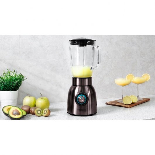 Cecotec Power Black Titanium 1500 Batidora de Vaso 1500W