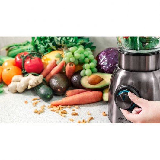 Cecotec Power Black Titanium 1500 Batidora de Vaso 1500W