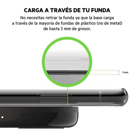Belkin Boost Up Base de Carga Inalámbrica 10W Negra