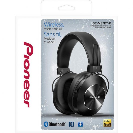 Pioneer SE-MS7BT Auriculares Bluetooth NFC Negros