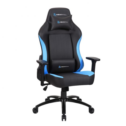 Sedia da gaming Newskill Akeron nera/blu