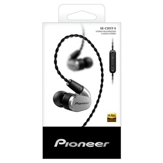 Pioneer SE-CH5T Auriculares Plata