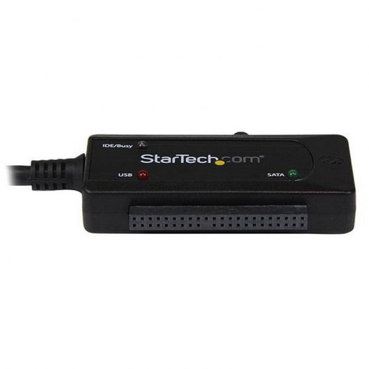StarTech Adaptador Convertidor SATA IDE 2.5/3.5 a USB 3.0 Super Speed para Disco Duro-Serial ATA USB