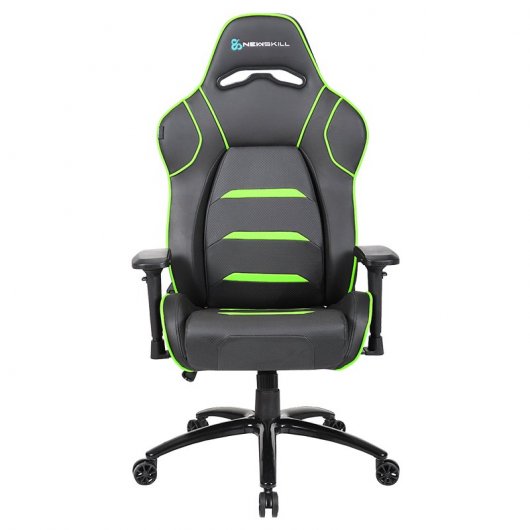 Sedia da gaming Newskill Valkyr nera/verde