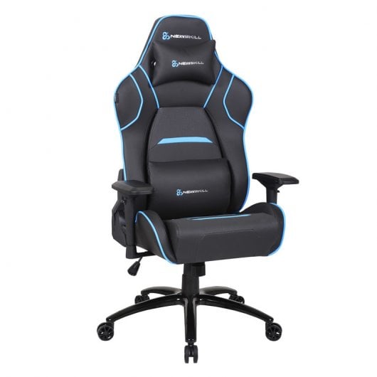 Chaise de jeu Newskill Valkyr noir/bleu