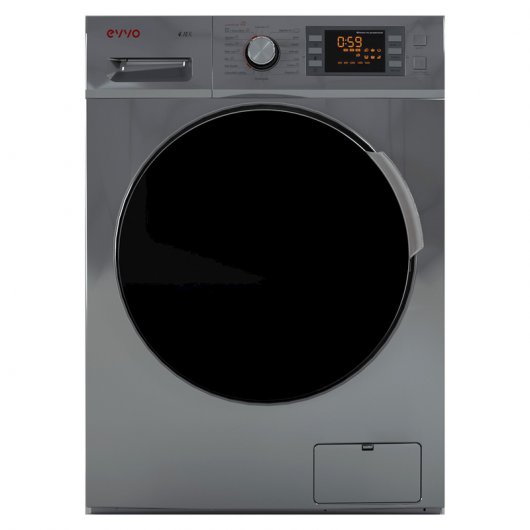 Evvo 4.10X Lavasecadora de Carga Frontal 10Kg/7Kg A Acero Inoxidable