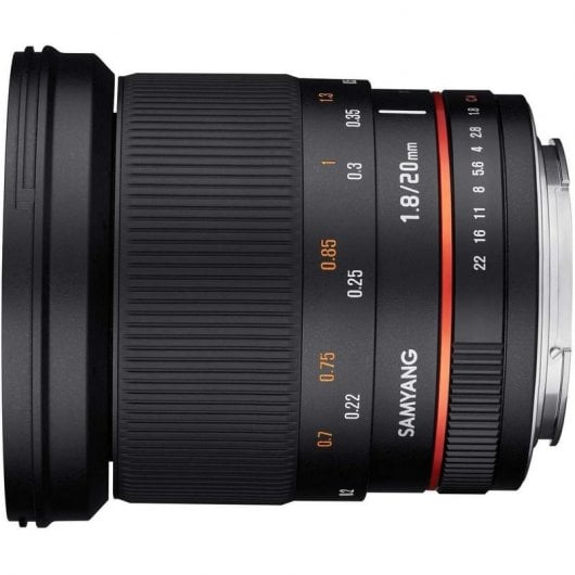 Samyang Objetivo 20mm F1.8 ED AS UMC para Sony E