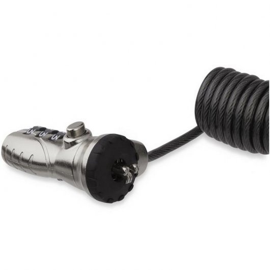 Câble antivol StarTech en acier inoxydable 1,8 m noir