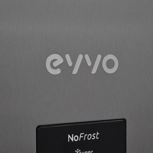 Evvo Dual Cooling 186X Frigorífico Combi A++ Acero Inoxidable