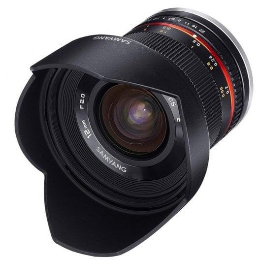 Obiettivo Samyang 12mm F2 NCS CS per Canon M