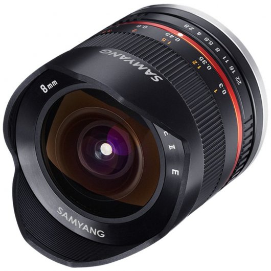 Samyang Objetivo Fisheye II 8mm F2.8 UMC para Fujifilm X