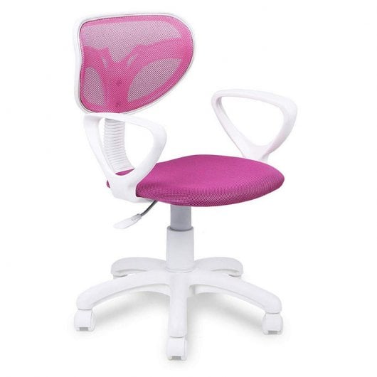 Adec Touch Cadeira de Escritório Rosa/Branca