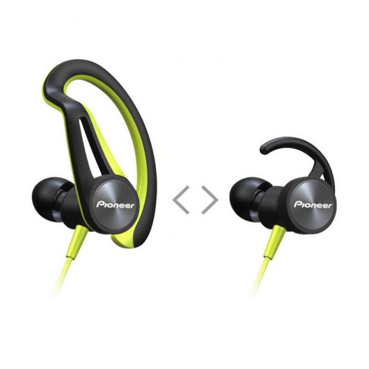 Pioneer SE-E7BT Auriculares Deportivos Bluetooth Verdes