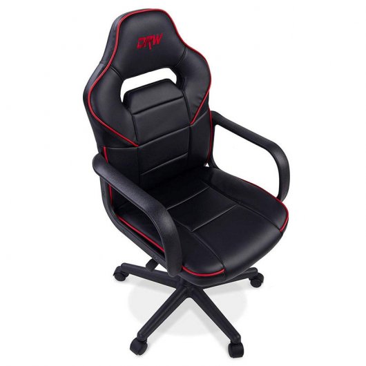 Adec DRW Cadeira Gaming Preta/Vermelha