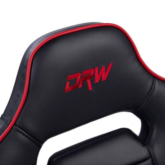 Adec DRW Cadeira Gaming Preta/Vermelha