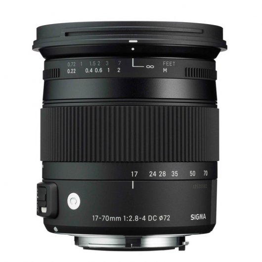 Sigma Contemporary Objetivo 17-70mm F2.8-4 DC Macro OS HSM para Nikon