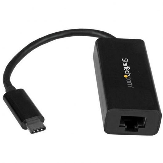 StarTech Adaptador USB-C a Ethernet Gigabit Negro