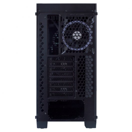 Abysm Gaming Ebony Caja PC Cristal Templado USB 3.0 RGB Negro